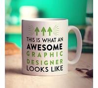 Printster This is What an Awesome Graphic Designer Looks Like Mug - 11oz Ceramic Cup