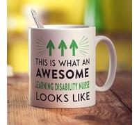 Printster This is What an Awesome Learning Disability Nurse Looks Like Mug - 11oz Ceramic Cup