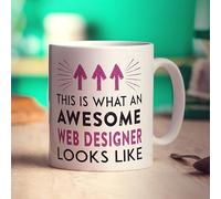 Printster This is What an Awesome Web Designer Looks Like Mug - 11oz Ceramic Cup