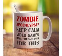 Printster Zombie Apocalypse? Keep Calm Video Games Have Prepared Us for This Mug - 11oz Ceramic Cup