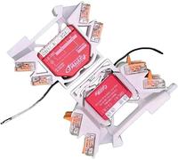 Printtastisch - Set of 2 Compatible Stands for Shelly Relais, 1 Mini Gen3, 1PM, 1PM Mini Gen3, 2PM, 2.5, RGBW2, PM, Plus i4 DC, Dimmer 2, Rail, Wago Insert