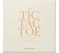 Printworks - Classic Tic-Tac-Toe Game - Beige