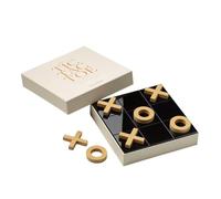 Printworks - Classic Tic-Tac-Toe Game - Beige