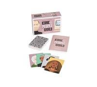 PrintWorks Iconic People Memory Game, Mauve, Medium, 4 Players, Manual, Paper, No Assembly, Teen Adult