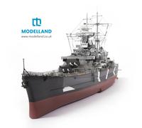 Prinz Eugen Premium Wooden Ship Model Kit Occre 16000 Scale 1:200