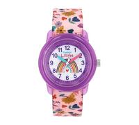 Prinzessin Lillifee 2100376 - Girl's Analogue Quartz Wrist Watch with Textile Strap, Water Resistant, 3 Bars, Comes in Gift Box