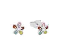 Prinzessin Lillifee Orecchini a bottone Orecchini per bambine in argento sterling 925, 0,6 cm, argento, fiore, forniti in confezione regalo per gioielli, 2034225