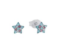 Princess Lillifee Stud earrings Ear jewelry, with Preciosa, 6 cm, Multicolor, Star, Comes in jewelry gift box, 2013175
