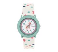 Prinzessin Lillifee Wristwatch Girls Children's Quartz Watch Analog, with Textile Strap, 3 bar Water Resistant, Comes in Watch Gift Box
