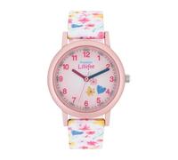 Prinzessin Lillifee Wristwatch Girls Children's Quartz Watch Analog, with Textile Strap, 3 bar Water Resistant, Comes in Watch Gift Box