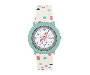 Prinzessin Lillifee Wristwatch Girls Children's Quartz Watch Analog, with Textile Strap, 3 bar Water Resistant, Comes in Watch Gift Box