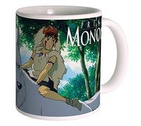 Prinzessin Mononoke Mononoke Studio Ghibli White Printed Ceramic Mug.