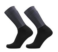 PRIOKNIKO Work Socks Non-Slip Silicone Aerodynamic Aero Cycling Sockss Black One Size 38-45
