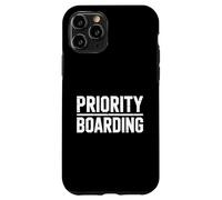 Priority Boarding Holiday Travel Frequent Flyer Case for iPhone 11 Pro