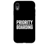 Priority Boarding Holiday Travel Frequent Flyer Case for iPhone XR