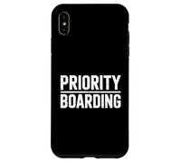 Priority Boarding Holiday Travel Frequent Flyer Case for iPhone XS Max