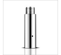 PRIORMAN Pole Extension for Pole Dancing 45mm - 125/250/500mm Dancing Pole Extension, Easy to Install, Smooth Connection Chrome Extension for Dance Pole… (Silver, 125 Millimeters)