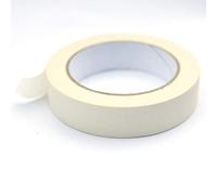 Priory 25mm x 50m White Masking Tape - For Painting, Decorating, Craft, Cars, Body Spray - Excellent Resistance to Water(1)