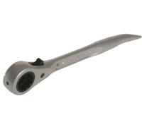 Priory 604AL Short Bent Aluminium Ratchet Podger Spanner 19-21mm