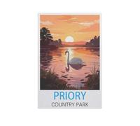 Priory Country Park，Paper Jigsaw Puzzle 1000 Pieces Adult Toys Decompression Game（50x70cm）-AL53