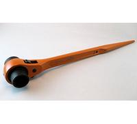 PRIORY EXTRA LONG Scaffold/Scaffolder 19 -21mm 7/16 Podger Ratchet steel erector