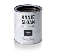 Priory Polishes Annie Sloan Athenian Black Satin Paint 750ml