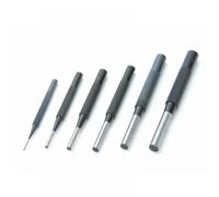 Priory PRI135S6 135-S6 Parrallel Pin Punches In Wallet Set 6 Piece