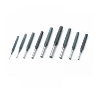 Priory PRI135S9 135-S9 Parrallel Pin Punches In Wallet Set 9 Piece