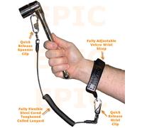 PRIORY Zinc/Steel Poka BIHEX Scaffold Spanner + Wrist Strap +Safety Tool Lanyard