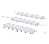 Prios Ashtonis LED under-cabinet light, set of 3, 20 cm
