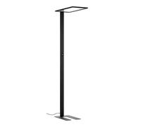 PRIOS Floor Lamp Taronis dimmable (Modern) in Black Made of Aluminium for e.g. Office & Workroom (1 Light Source,) from Standard, Uplighter Business Lighting
