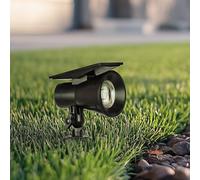 Prios Jostiras LED solar spotlight with ground spike