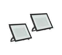 Prios LED outdoor spotlight Maikel, 200 W, metal, set of 2