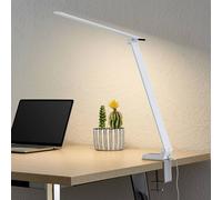Prios LED table lamp Tamarin, height 40 cm, white, dimmable