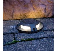 PRIOS Selius LED floor spotlights, anthracite, IP67
