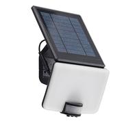PRIOS Solar Lights with Sensor Yahir Motion Detector (Modern) in Black (1 Light Source,) from