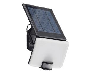 PRIOS Solar Lights with Sensor Yahir Motion Detector (Modern) in Black (1 Light Source,) from
