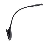 PRIOS Table Lamp Najariwith USB Socket dimmable (Modern) in Black for e.g. Office & Workroom (1 Light Source,) from clamp Light, Clip-on Reading lamp