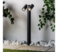 Prios Tulimar path light, 2-bulb, 60cm, metal, IP65