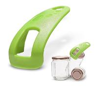 Priot Jar Opener | Lid Seal Releaser for Weak Hands, Children, Seniors, Arthritis, Kitchen Aid - Red