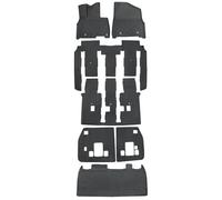 Priprilod 7pc TPE Floor Mats Cargo Liners W/Backrest Mat, Compatible with Kia Carnival Hybrid 8 Seats 2025-2026, Front & 2nd Row Full Set Car Interior Accessories