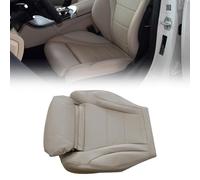 Priprilod Tan Leather Driver Side Bottom Replacement Seat Cover Compatible with Mercedes Benz C300 2015 2016 2017 2018 2019 2020 2021