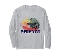 Pripyat Radioactive Ghost City Chernobyl Long Sleeve T-Shirt
