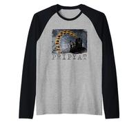 Pripyat - Radioactive Ghost Town Chernobyl Raglan Baseball Tee