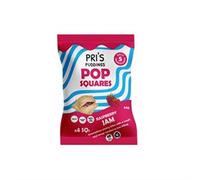 Gluten Free Snacks - On-the-Go Oat-Based, Low Calorie, Delicious Snacks for Adults - High Fibre, No Sugar, Low Fat Vegan Food w/Natural Ingredients - 6 pcs Raspberry Jam Oaty Pockets by Pri Bakes