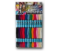 Prism 36 x 9.14 m Craft Thread Rainbow Non Divisible Skein Pack