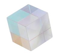 Prism Cube with Unique Color Dispersion (20 * 20 * 20MM) | Optical glass, Portable sensory toy, Multiple color effects