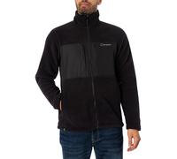 Berghaus Men's Prism Polartec Guide Interactive Fleece Jacket |x Adjustable | Durable, Black/Black, 3XL