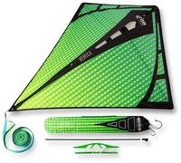 Prism Kite Technology Vertex High Flying Diamond Kite with 10' Long Triple Streamer Tail