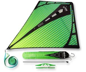 Prism Kite Technology Vertex High Flying Diamond Kite with 10' Long Triple Streamer Tail
